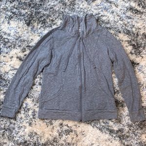 Gap Body Full Zip Gray Athletic Hoodie | M